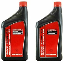 2PK Honda Motor Oil 08207-10W30 -7000i EU2200i GX390 Generator Power Equ... - $41.50
