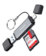 VegGieg SD Card Reader, Dual Connector USB 3.0/USB C Memory Reader Adapt... - $807.32 MXN