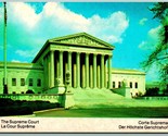 Supreme Court Costruzione Washington Dc Unp Non Usato Cromo Cartolina H14 - $4.04