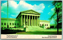 Supreme Court Costruzione Washington Dc Unp Non Usato Cromo Cartolina H14 - £3.20 GBP