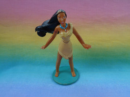 Disney Pocahontas PVC Figure - as is - damaged - very scraped - £1.19 GBP