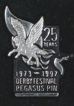 1997 - Kentucky Derby Festival &quot;Gold Return&quot; Silver Pin in MINT Condition - $75.00