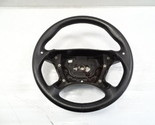 04 Mercedes R230 SL55 steering wheel, leather, black oem 2304601403 AMG - £156.07 GBP