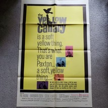 The Yellow Canary 1963 Original Vintage Movie Poster One Sheet NSS #63/133 - $24.74