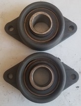 Lot of Two(2) Two Bolt Flange Ball Bearing Units Fafnir RCJT 1-1/2 Inche... - $74.96