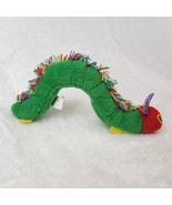 Very Hungry Caterpillar Plush Green 7&quot; Eric Carle 1998 Vtg Insect Stuffe... - £8.13 GBP