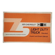 1975 CHEVROLET LIGHT DUTY PICK UP TRUCK OWNERS MANUAL GASOLINE MODELS - $279.65 MXN