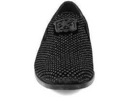 Stacy Adams Men's Shoes Swagger Studded Slip On Black 25228-001 image 3