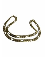 O.G Obey 18k Gold Plated Curb Linked Necklace Chain vtd - £9.94 GBP