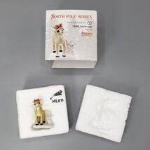 SIGNED Tom Bates Dept 56 Think You&#39;re Cute 2013 Clarice Rudolph Reindeer... - €46,36 EUR