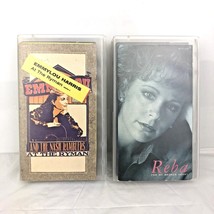 Vintage VCR Emmylou Harris  Nash Ramblers At the Ryman and Reba My Broken Heart - £4.55 GBP