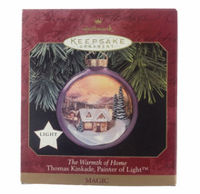Hallmark 1997 The Warmth Of Home Thomas Kinkade Holiday Christmas Ornament - $13.96