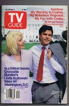 ORIGINAL Vintage October 29 1988 TV Guide No Label Linda Kozlowski Harry Hamlin - £11.71 GBP