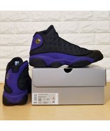 Nike Air Jordan 13 Retro Mens Size 12 Black Cat Panther Court Purple DJ5... - £240.37 GBP