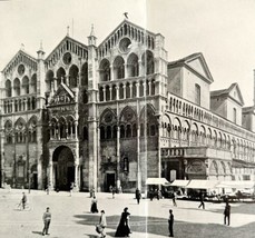 Cathedral Of Ferrara Rome 1906 Roman Renaissance History Photo Print DWKK25 - £23.58 GBP