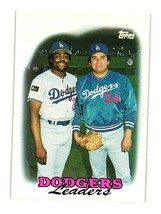1988 Topps #489 Dodgers Leaders TL Los Angeles Dodgers - £1.57 GBP
