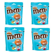 4 Pack M&amp;M&#39;S Chocolate Candies Salted Caramel 120gr - £33.97 GBP