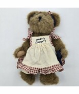Boyds Bears Plush Lil Miss Muffin What’s Cookin? 7&quot; Brown Teddy Bear Col... - $273.49 MXN