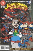 Superman Adventures Comic Book #10 Dc Comics 1997 Very FINE/NEAR Mint New Unread - £2.40 GBP