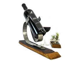 Counter Top Bottle Holder - Acerbus - Made from retired California wine barrels - £78.95 GBP