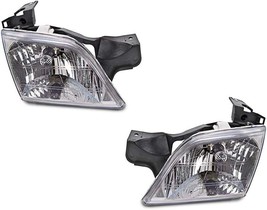 Headlights For 1997-2004 Chevy Venture Montana Silhouette Left Right Pair - £93.87 GBP