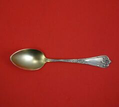 Eagle Sterling Co Sterling Silver Demitasse Spoon Gold Washed 3 3/4&quot; Ant... - $34.65