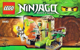 Instruction Book Only For LEGO NINJAGO Venomari Shrine 9440 - $6.50