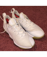 Nike Lebron XIV 14 Low Basketball Shoes White Ice  878636-101 Mens Size 9.5 - £23.37 GBP
