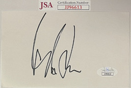 Blaine Larsen signed 3.5x6 Index Card- JSA #JJ96613 (Country Music Artist) - £16.04 GBP