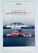 1988 Toyota Cars &amp; Trucks Dealer Showroom Sales Brochure Guide Catalog - $9.45