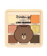 The Crème Shop | LINE FRIENDS - BROWN’S WARM &amp; TOASTY Eyeshadow Palette | 9 - $244.89 MXN