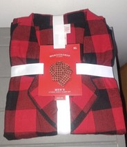 Wondershop Men&#39;s Red Buffalo Plaid 2pc Pajama Set Holiday Red Christmas ... - $25.00