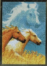 Janlynn&#39;s Forever Wild Horses Counted Cross Stitch Kit 5&quot; x 7&quot; - $13.99