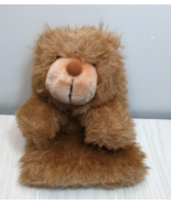 Vintage plush brown bear hand puppet teddy - £7.77 GBP