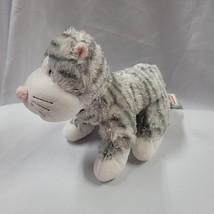 Retired Ganz Webkinz Cheeky Gray Grey Stripe Tabby Cat - £19.46 GBP
