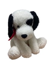 VTG Russ Berrie Casanova  Sparkly Dalmatian Puppy Dog  Plush 29191 red bow 10 in - £9.23 GBP