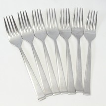 Wallace Julienne Georgetown Salad Forks 18/10 6 5/8&quot; Stainless  Lot of 7 - £23.71 GBP