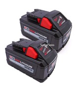 Milwaukee 48-11-1880 M18 18V XC 8.0 AH REDLITHIUM High Output Battery 2 ... - £144.64 GBP