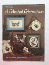 A Celestial Celebration Leisure Arts Christmas Angels Cross Stitch Pattern 608 - $3.95