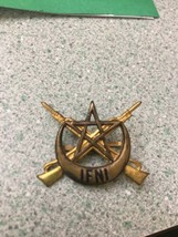 Franco Era 1950s Hat Badge for Spanish Shooters IFNI Forgotten War West Africa - £159.07 GBP