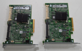 (Lot Of 2)Dell Poweredge Perc 6i SAS/SATA PCI-E Raid Controller Card 0T774H - £14.68 GBP