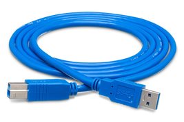 Hosa USB-306AB Type A to Type B SuperSpeed USB 3.0 Cable, 6 Feet - £10.84 GBP