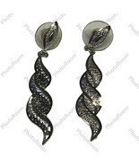 vintage Sterling silver 925 earrings - $871.04 MXN