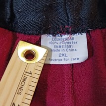 Seven Apparel Loungewear VIRGINIA TECH Men's Red Pajama Pants Size 2XL image 4