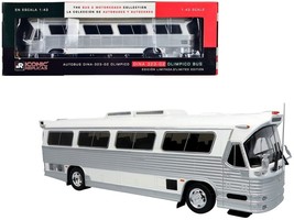 1980 Dina 323-G2 &quot;Olimpico&quot; Coach Bus White and Silver &quot;The Bus &amp; Motorcoach Col - £103.91 GBP