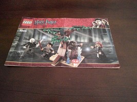 LEGO Harry Potter 4865 The Forbidden Forest Instructions Manual ONLY - £5.52 GBP