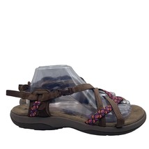 Skechers Reggae Slim Vacay Sandals Comfort Brown Leather Womens 10 - $39.59