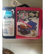 Smash All In One Pink/Blue Lunch Box! -Brand New-SHIPS N 24 HOURS - $49.38