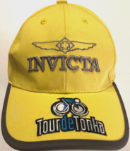 INVICTA Tour de Tonka Yellow Watch Strapback Cap Hat One Size - $6.53