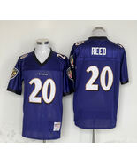 Men's Ed Reed #20 Stitched Jersey Royal Blue - $45.00